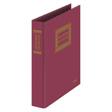 Dohe Libro de PVC Color Burdeos