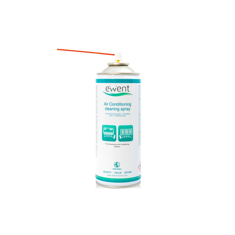 Ewent Spray de Limpieza para Aire Acondicionado