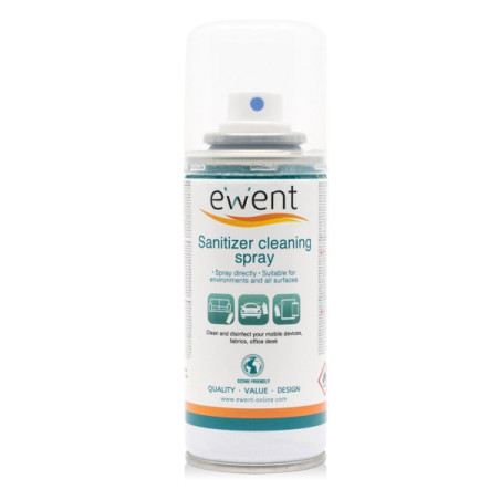 Ewent Spray Desinfectante para Superficies