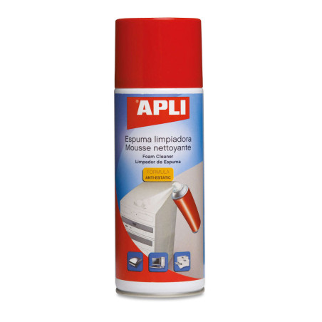 Apli Espuma Limpiadora Antiestatica