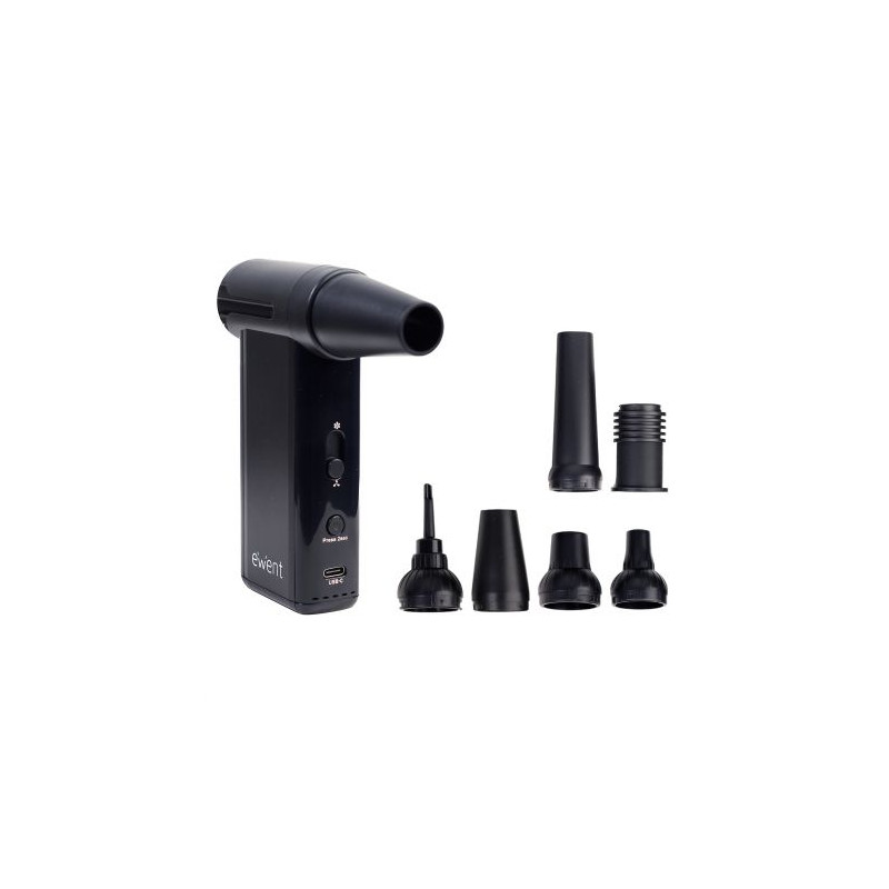 Ewent Pistola de Aire Comprimido Negro