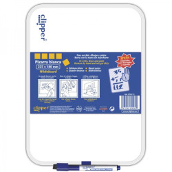 Alpino Clipper Pizarra Blanca 25.5x18cm