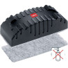 Nobo Pack de 10 Almohadillas de Recambio para Borrador de Pizarra Blanca 34531159 y 34533421