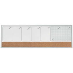 Nobo Planificador Semanal de Pizarra Magnetica Pequeña 585x190mm