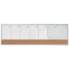 Nobo Planificador Semanal de Pizarra Magnetica Pequeña 585x190mm