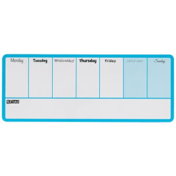 Nobo Planificador Semanal de Pizarra Magnetica Mini 360x140mm