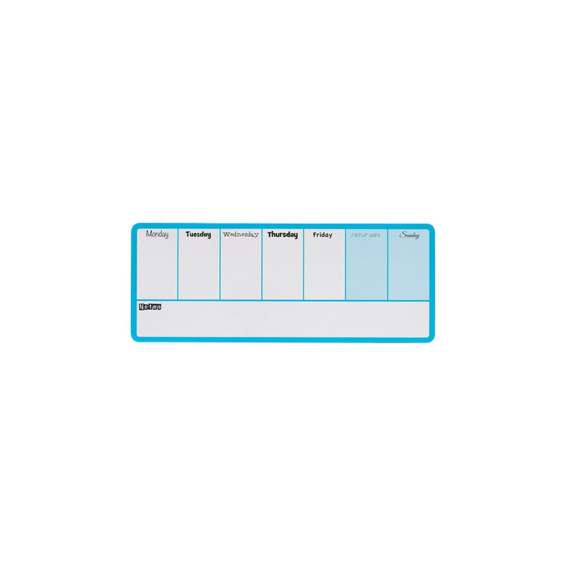 Nobo Planificador Semanal de Pizarra Magnetica Mini 360x140mm