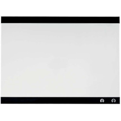 Nobo Pizarra Blanca Magnetica Pequeña con Clip para Notas 430x580mm