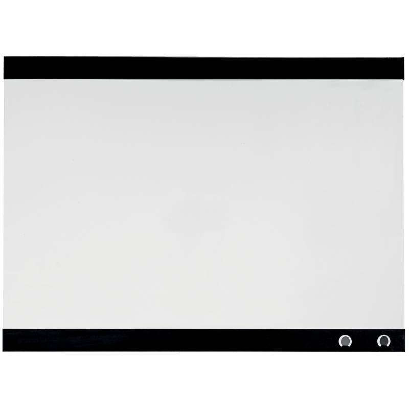 Nobo Pizarra Blanca Magnetica Pequeña con Clip para Notas 430x580mm