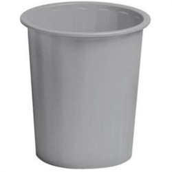 Faibo Papelera con Capacidad de 14L Gris