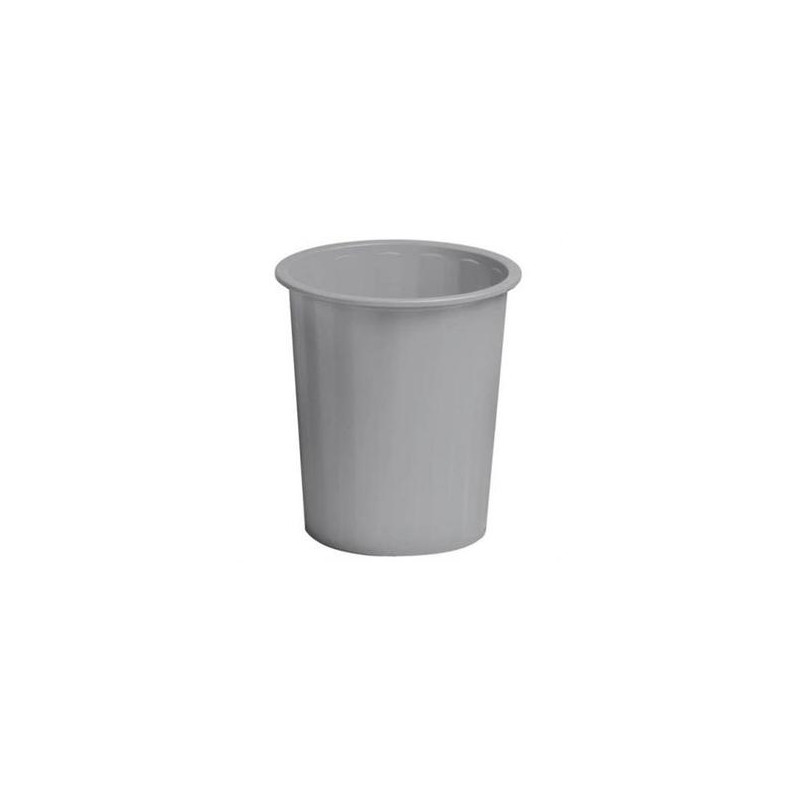 Faibo Papelera con Capacidad de 14L Gris