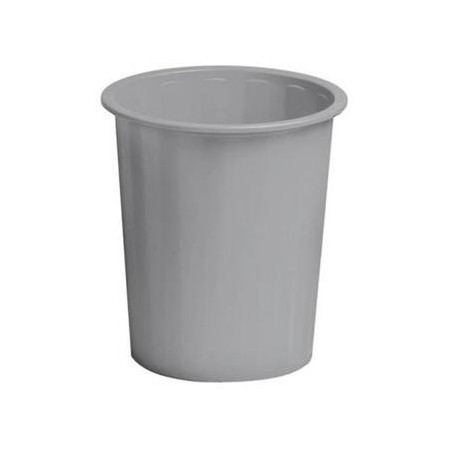 Faibo Papelera con Capacidad de 14L Gris