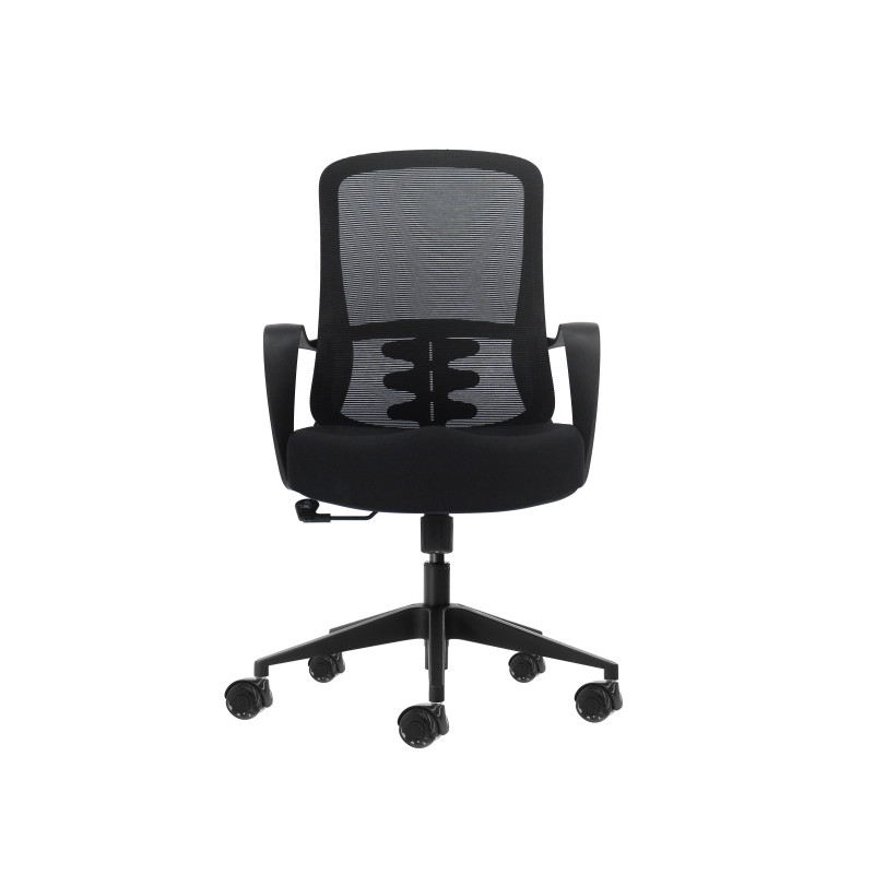Oqonos Cherg 006 Silla de Oficina Ergonomica con Respaldo de Malla Transpirable, Piston de Gas Clase 4, Soporte Lumbar