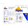 Fellowes Apex Pack de 100 Fundas para Plastificar Brillo A3