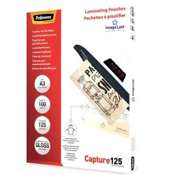 Fellowes Pack de 100 Fundas para Plastificar Brillo A3