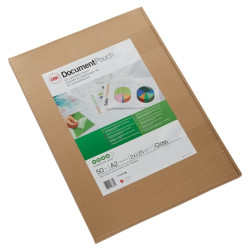GBC Carteras Plastificacion Autoadhesivas A2 2x125 Micras Brillo (50)