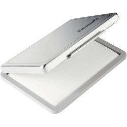 Pelikan Tampon N.2 7x11cm sin Entintar Blanco Ideal para Manualidades y Trabajos Artisticos