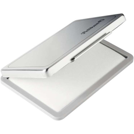 Pelikan Tampon N.2 7x11cm sin Entintar Blanco Ideal para Manualidades y Trabajos Artisticos