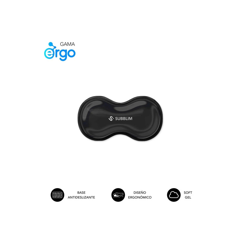 Subblim Ergo Crystal Flex Reposamuñecas para Raton 04E091