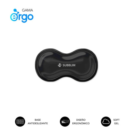 Subblim Ergo Crystal Flex Reposamuñecas para Raton 04E091