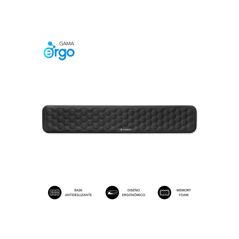 Subblim Ergo Airpadding Reposamuñecas para Teclado 04E030