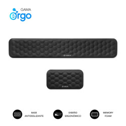 Subblim Pack Ergo Airpadding Reposamuñecas para Teclado y Raton 04E010