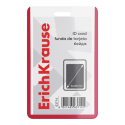 ErichKrause Funda para Tarjeta Rojo
