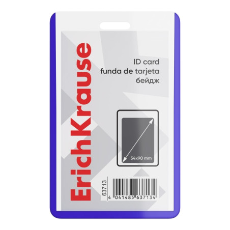 ErichKrause Funda para Tarjeta Azul