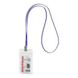ErichKrause Funda para Tarjeta con Colgante