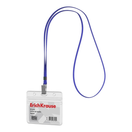 ErichKrause Funda para Tarjeta con Colgante