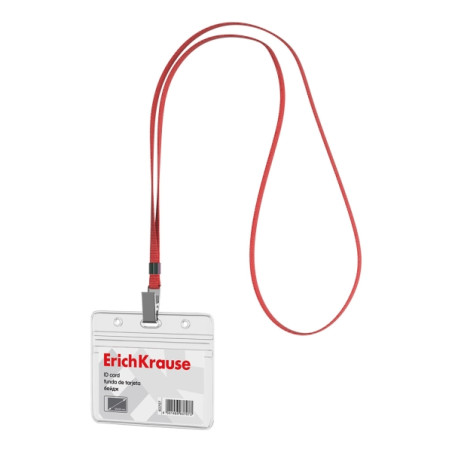 ErichKrause Funda para Tarjeta con Colgante