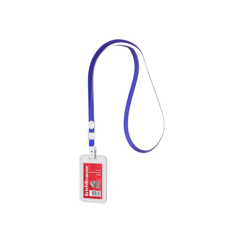 ErichKrause Funda para Tarjeta con Colgante
