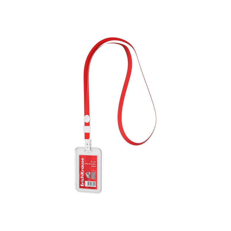 ErichKrause Funda para Tarjeta con Colgante