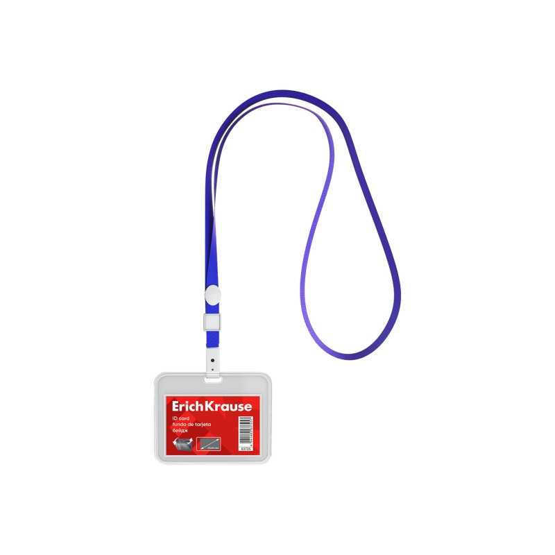 ErichKrause Funda para Tarjeta con Colgante