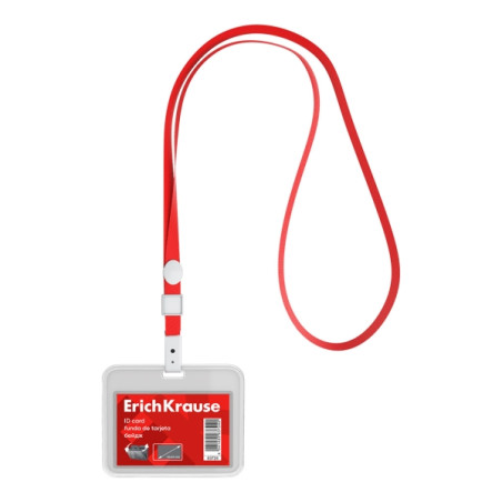 ErichKrause Funda para Tarjeta con Colgante