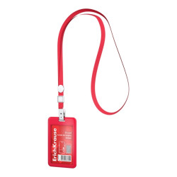 ErichKrause Funda para Tarjeta con Colgante