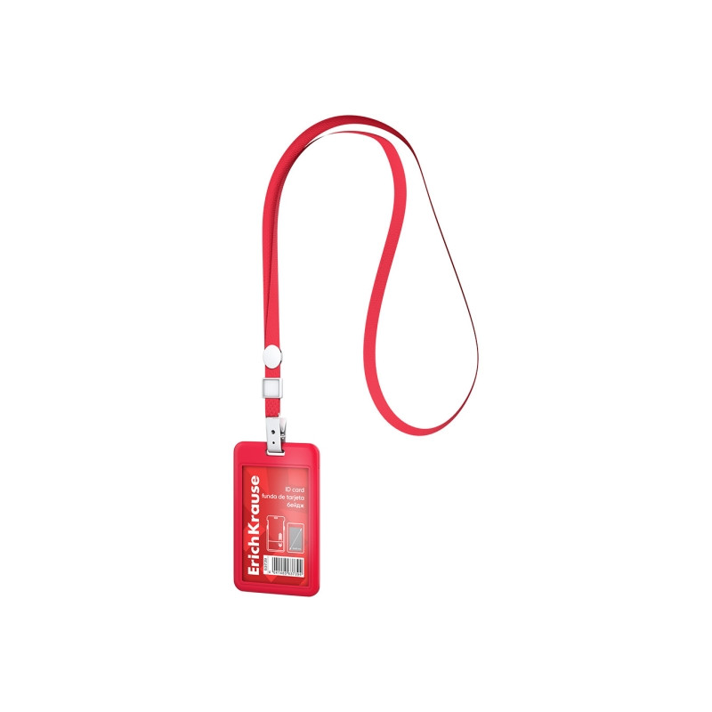 ErichKrause Funda para Tarjeta con Colgante