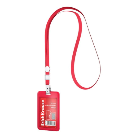 ErichKrause Funda para Tarjeta con Colgante