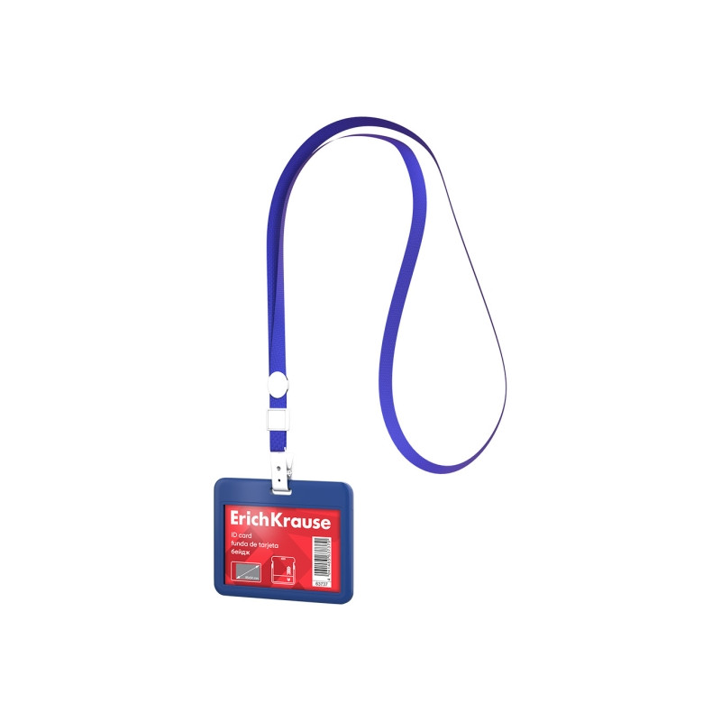 ErichKrause Funda para Tarjeta con Colgante