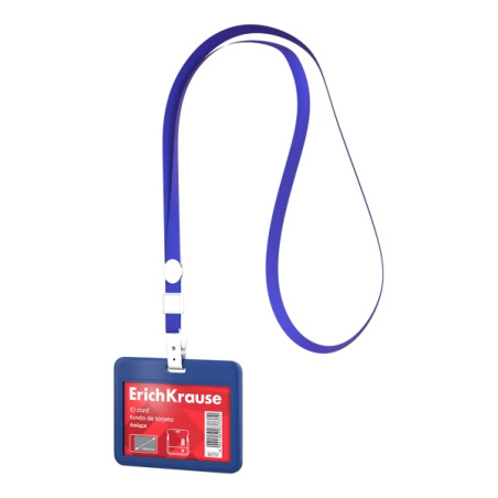 ErichKrause Funda para Tarjeta con Colgante