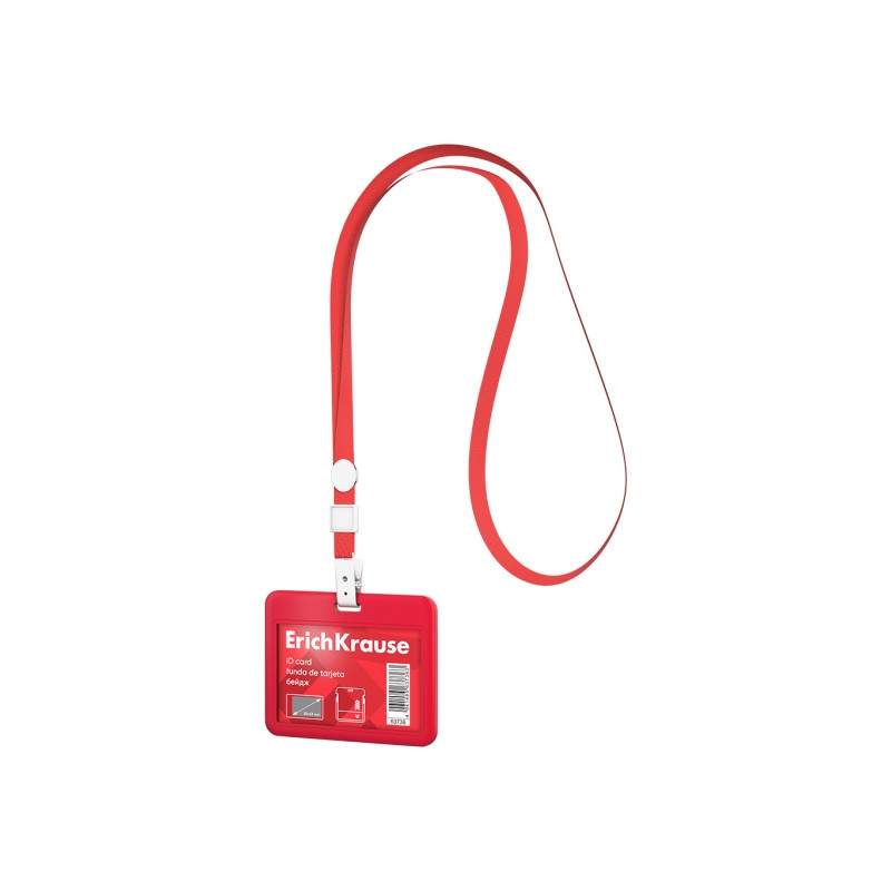 ErichKrause Funda para Tarjeta con Colgante