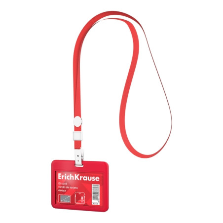 ErichKrause Funda para Tarjeta con Colgante