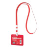ErichKrause Funda para Tarjeta con Colgante