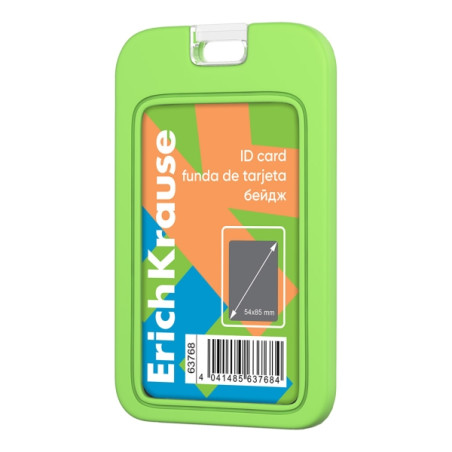 ErichKrause Neon Funda para Tarjeta Verde