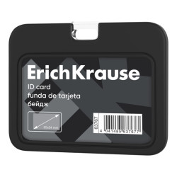 ErichKrause Funda para Tarjeta Negro