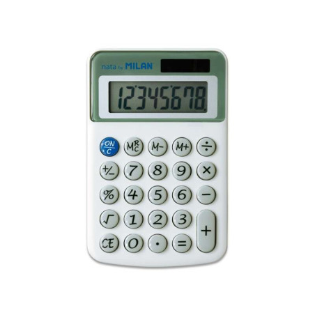 Milan Nata Calculadora de Sobremesa 8 Digitos