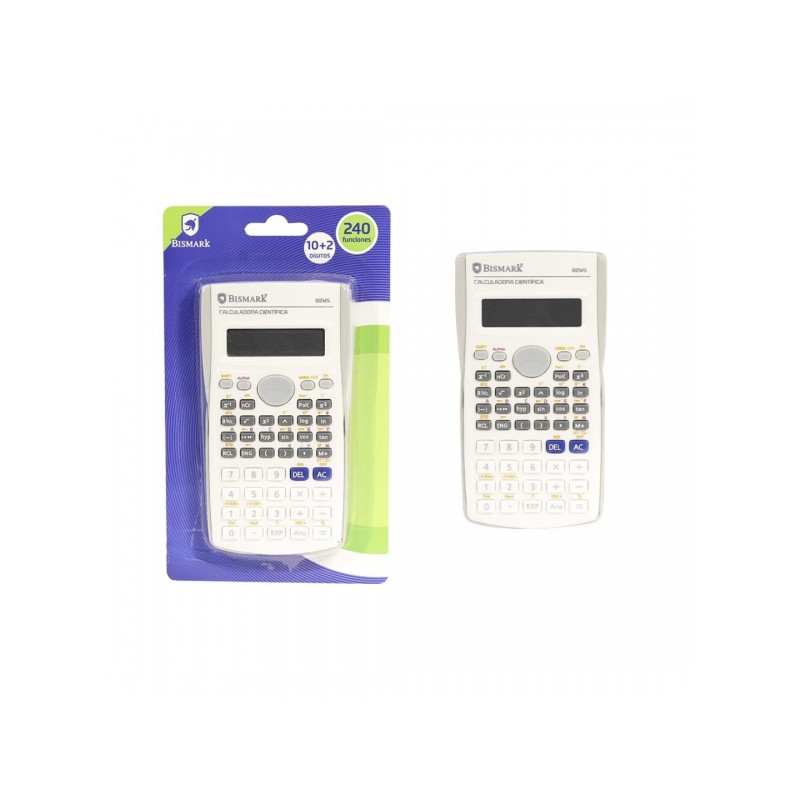 Bismark 82MS Calculadora Cientifica 12 Digitos con 240 Funciones