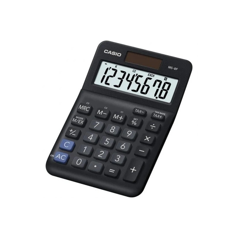 Casio MS-8F Calculadora de Sobremesa con Pantalla Extragrande de 8 Digitos