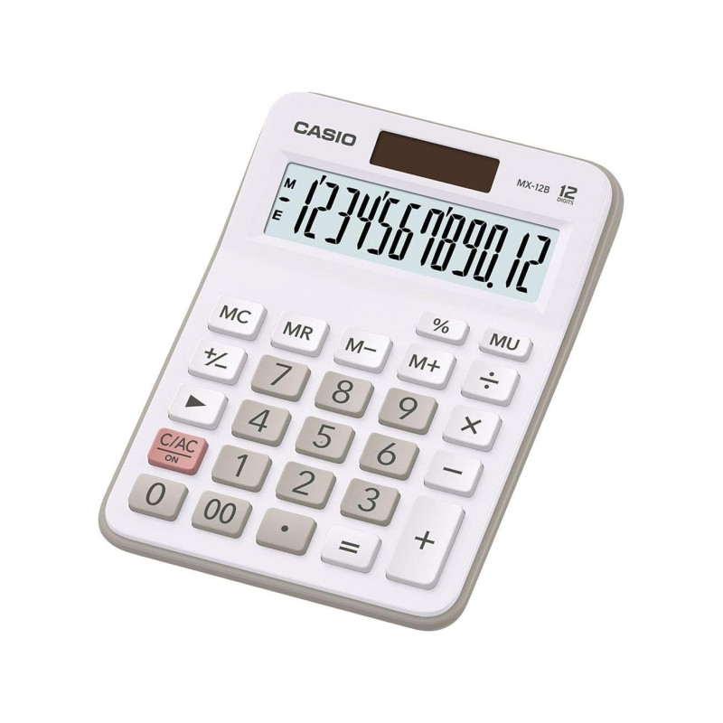 Casio MX-12B Calculadora de Escritorio Pequeña WE