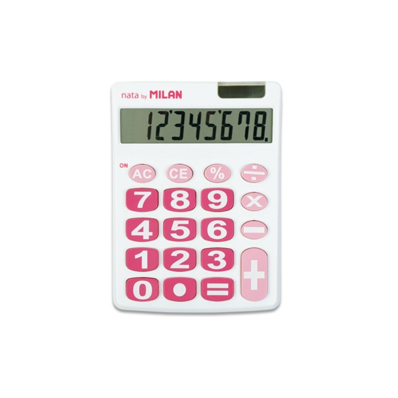 Milan Nata Calculadora de Sobremesa 8 Digitos